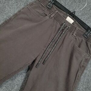 Civil Society Pants Drawstring Waist Tapered Mens 34x29‎ (FITS 32x29) 5 Pocket